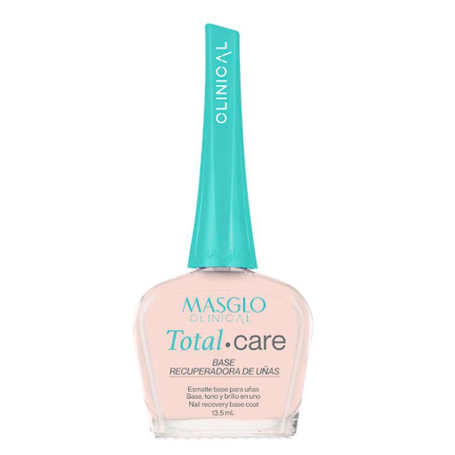 Base MASGLO Base Recuperadora Uñas Rosada (13.5  ml) img #2