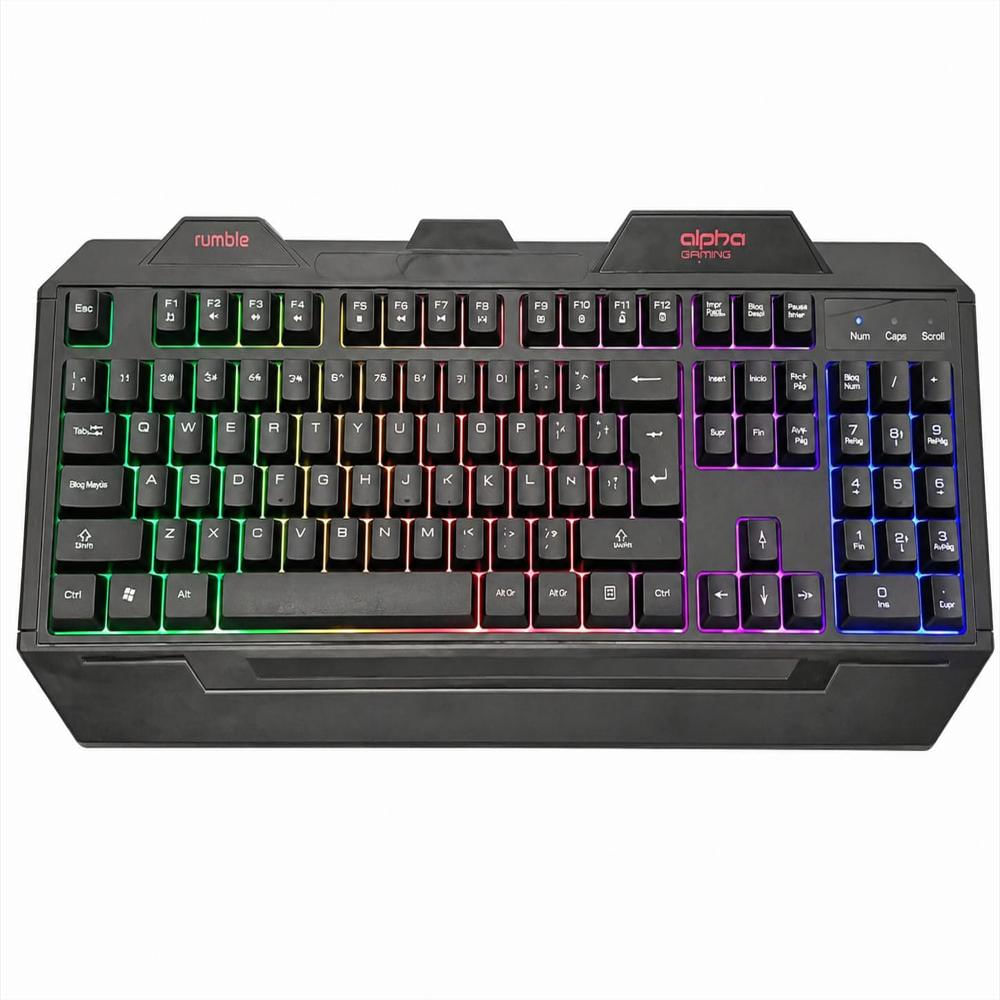 Teclado Alpha Gaming Negro img #2