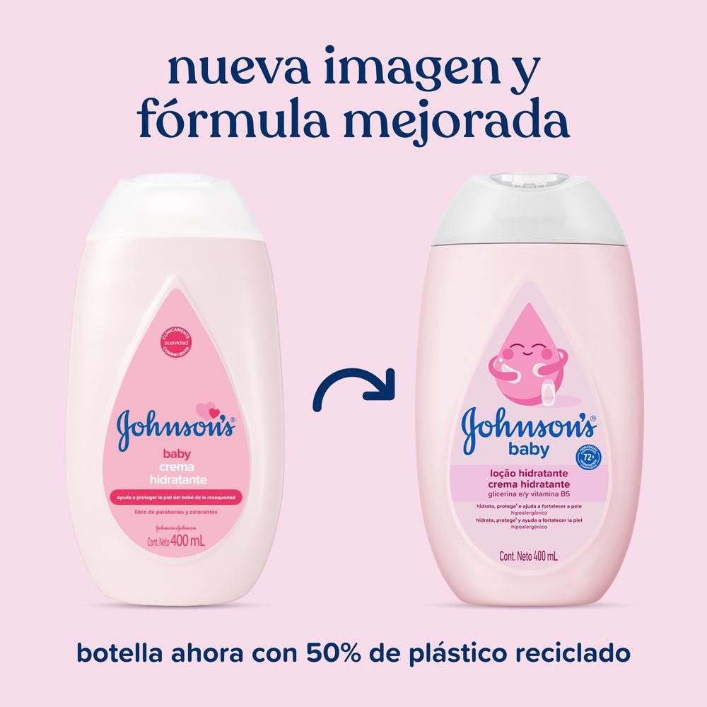Crema corporal JOHNSON S bebé original (400  ml) img #6