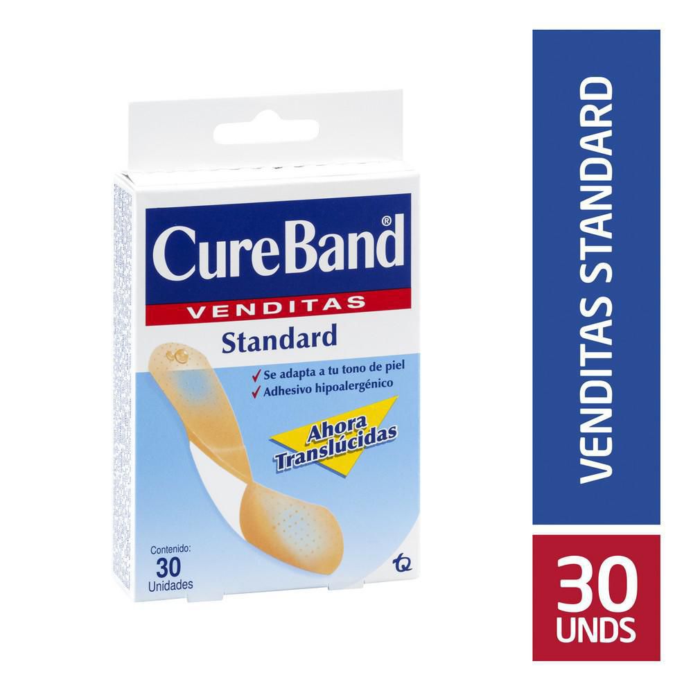 Curas CUREBAND venditas standard traslúcidas (30  und) img #1