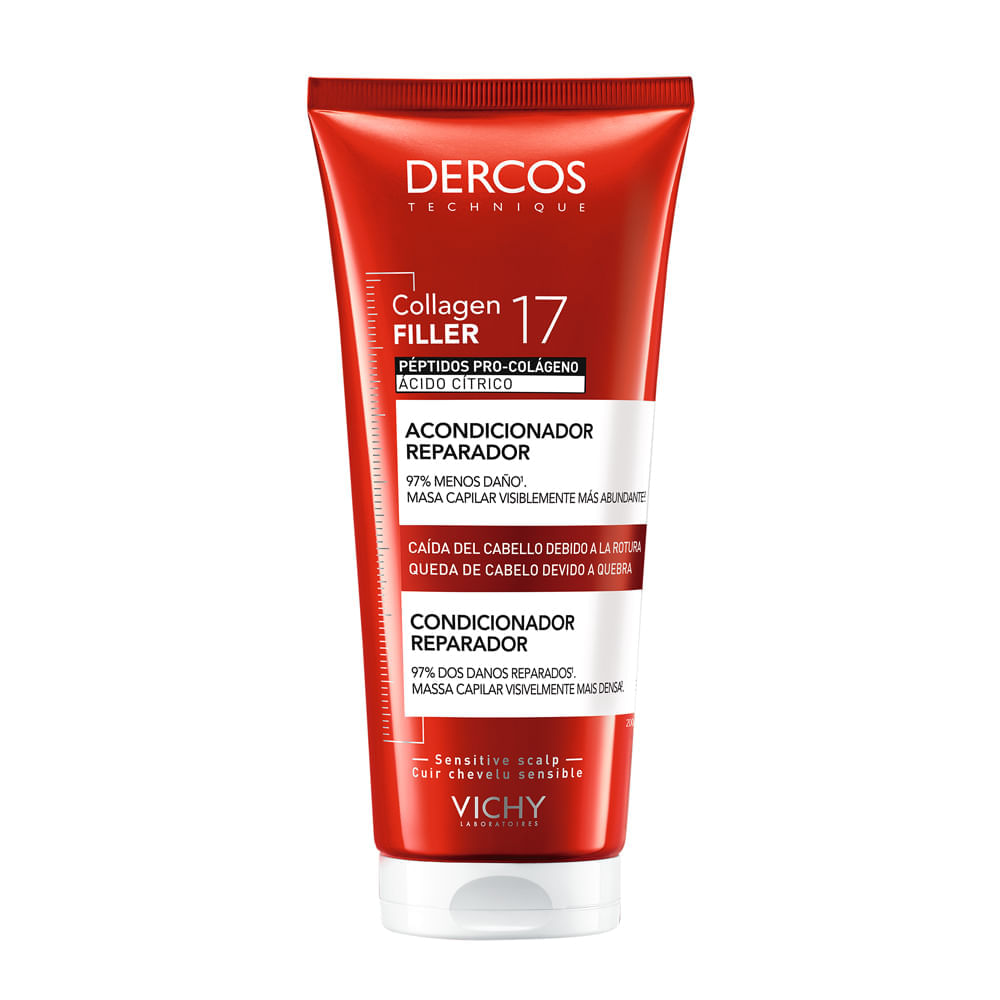 Acondicionador Dercos Collagen 17 Filler - Vichy img #1
