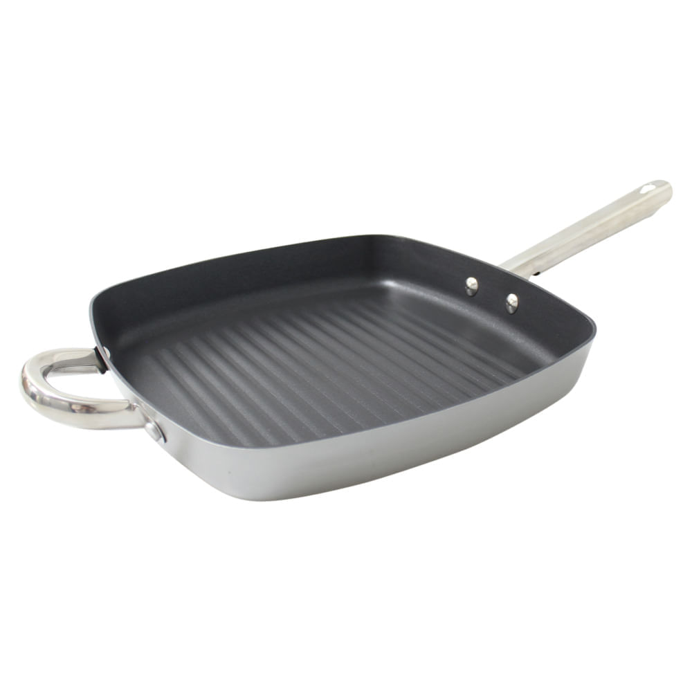 Plancha ILKO Silver Element 28X28cm Antiad. img #1