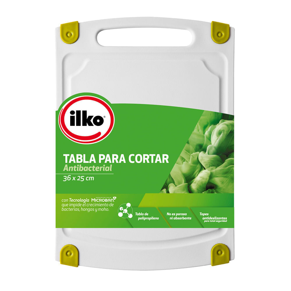 Tabla Cortar ILKO Antibacterial Grande 36X25cm img #3