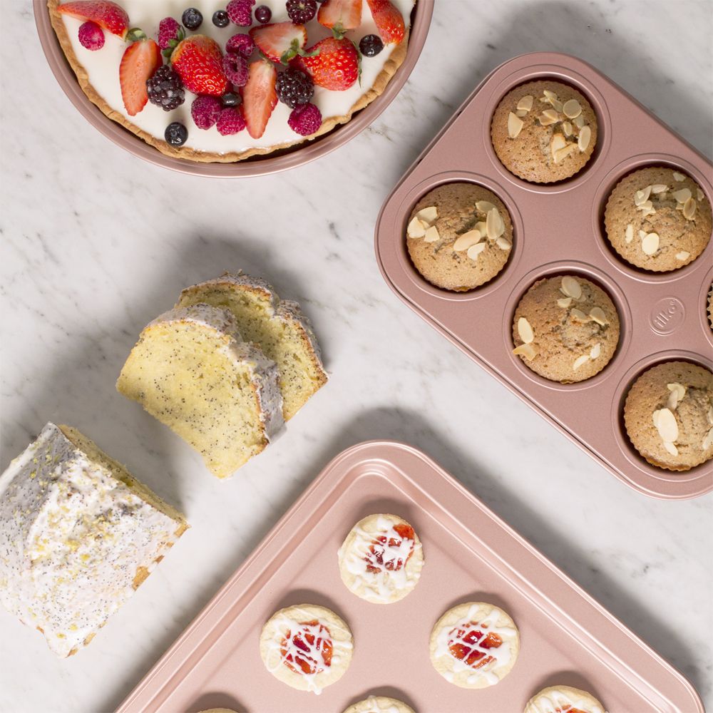 Set de 4 Moldes Antiadherente ILKO Rose Gold img #7