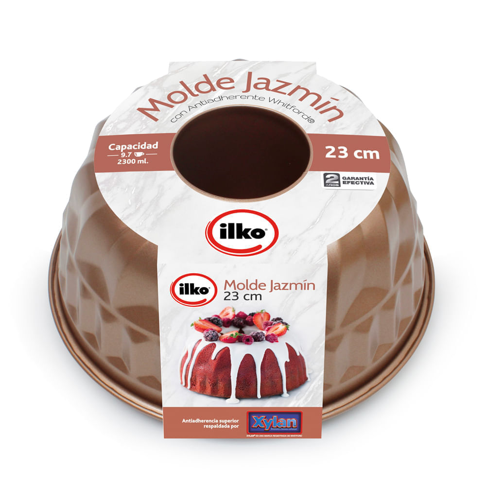 Molde ILKO Jazmin 23 cm Antiadherente Cobre img #2