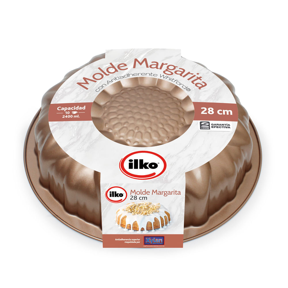 Molde ILKO Margarita 28cm Antiadherente Cobre img #2