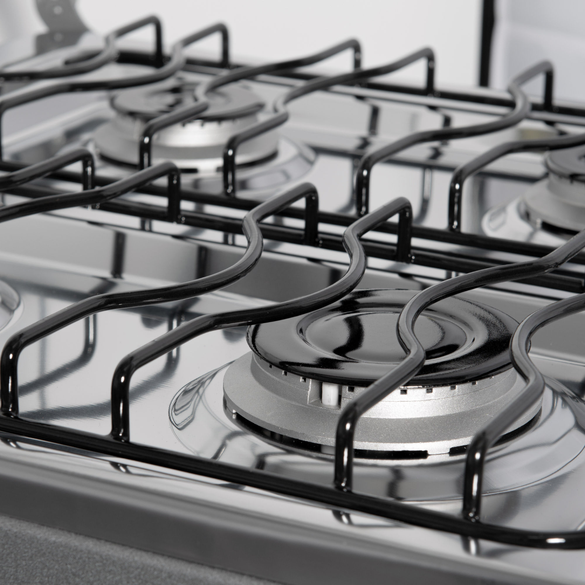 Estufa de Piso Superior 4 Puestos Horno Gas Natural AXXIS PLUS Inox img #4