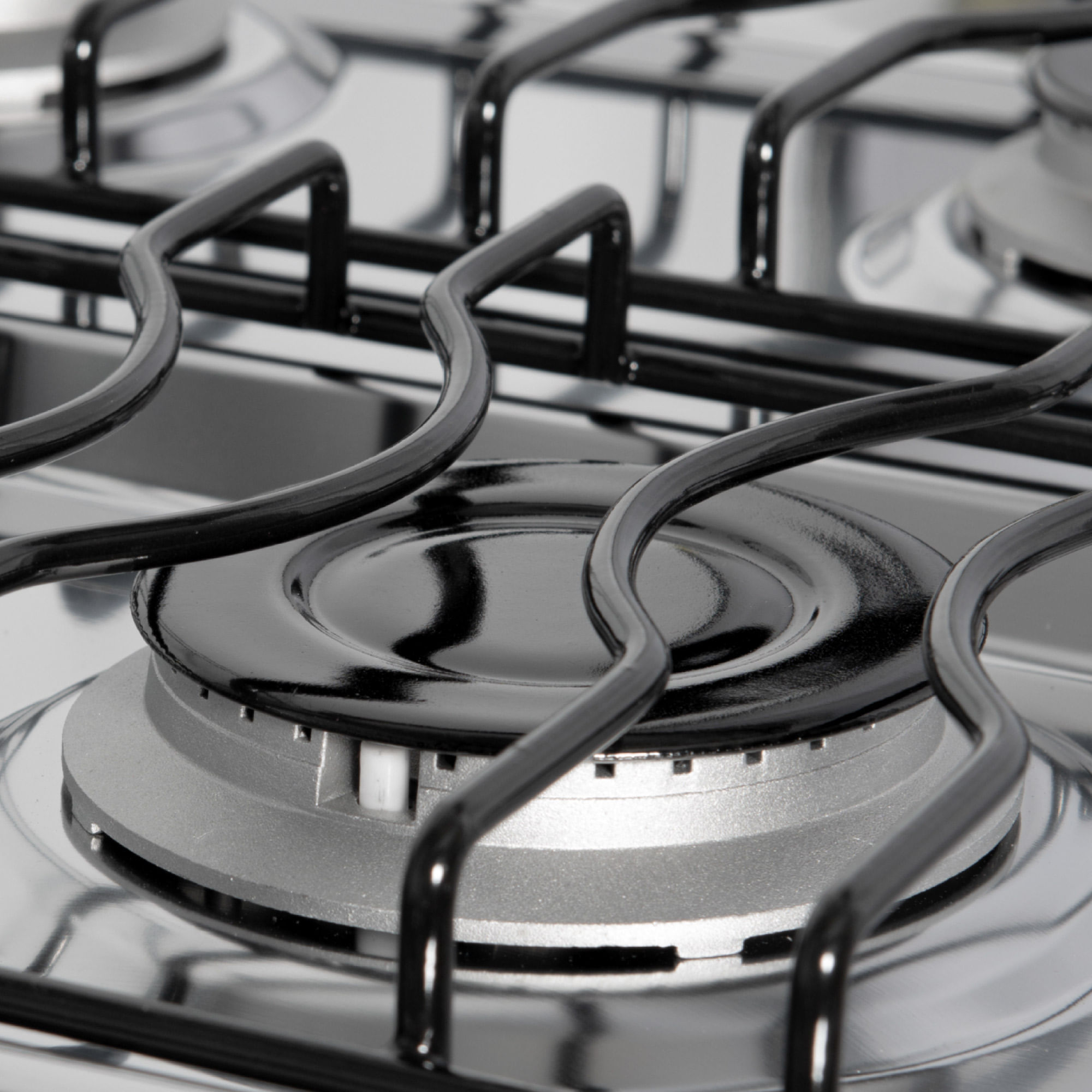 Estufa de Piso Superior 4 Puestos Horno Gas Natural S-7005 Negra img #4