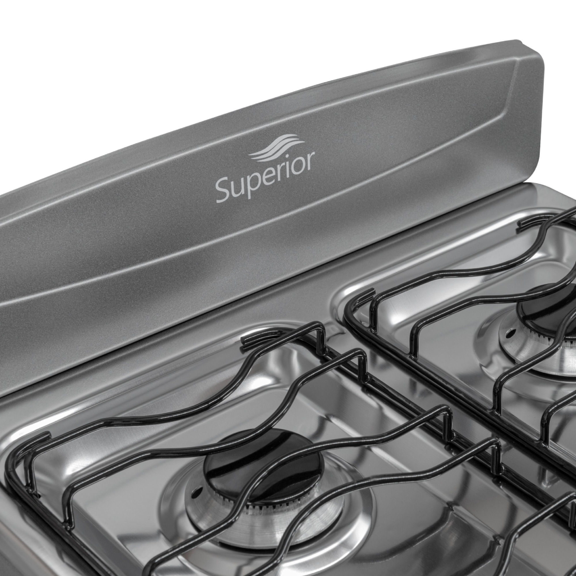 Estufa De Mesa Superior 4 Puestos Gas Natural 7053 Gris img #6