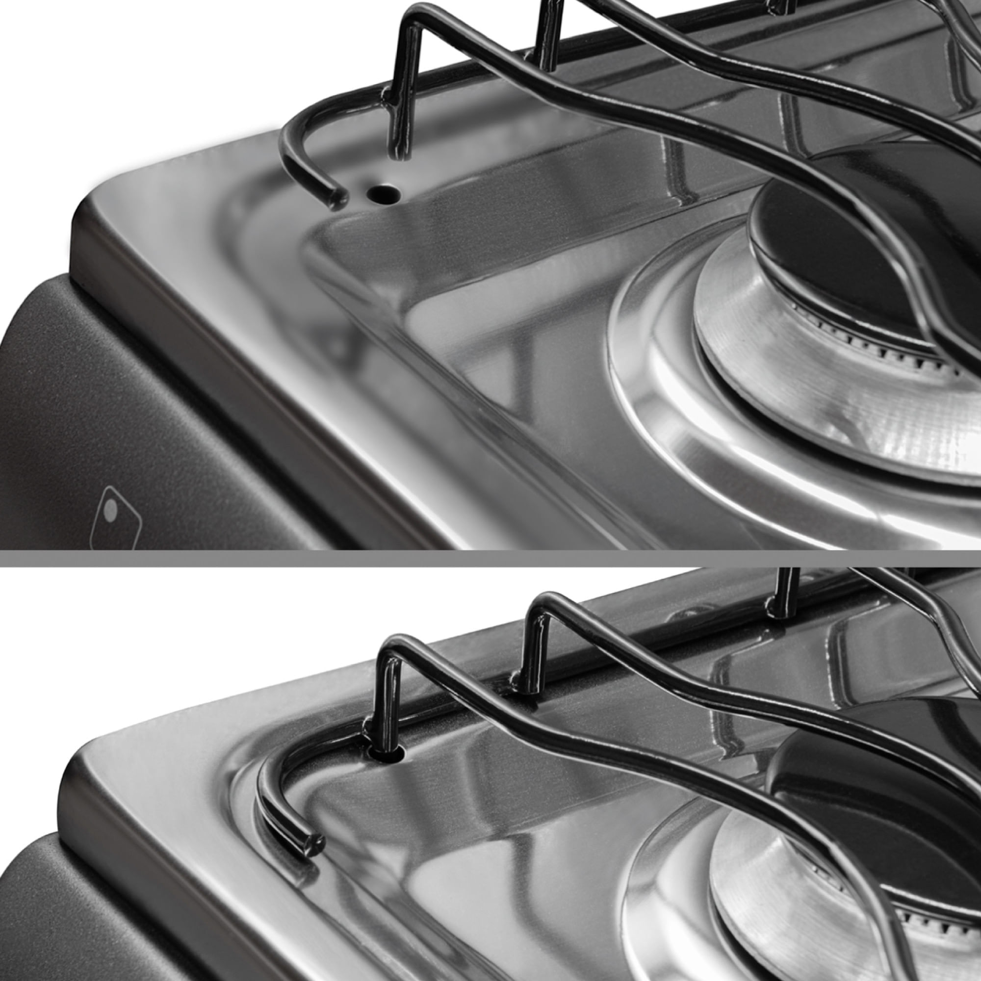 Estufa De Mesa Superior 4 Puestos Gas Propano 7054-1 Negra img #5