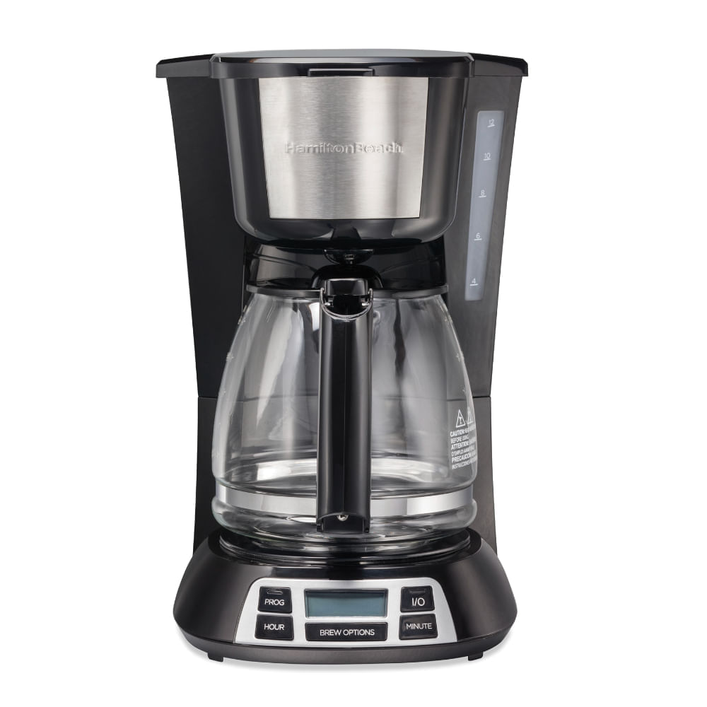 Cafetera Hamilton Beach con Temporizador 12 Tazas 49630-MX Negra img #2