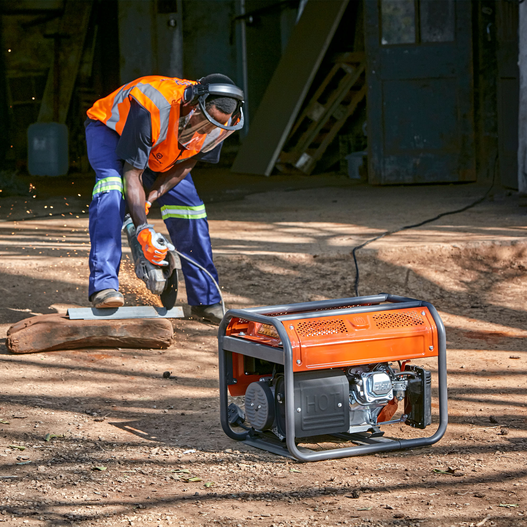 Generador Husqvarna G5500P P Nominal 5500 W img #3