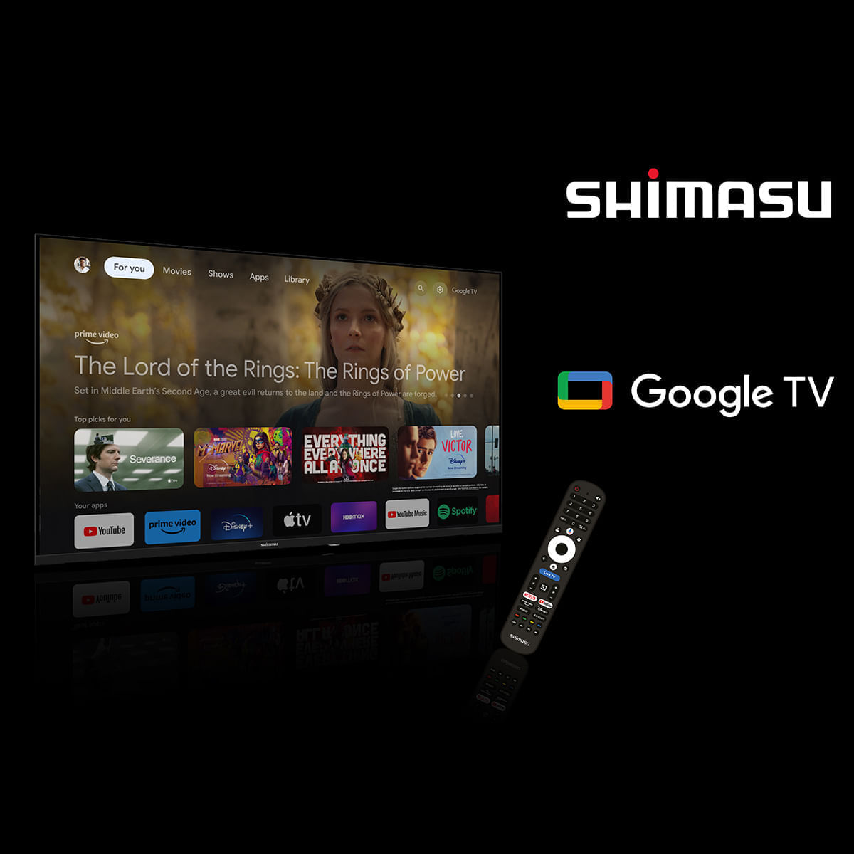 Televisor Shimasu 40" Pulgadas SH-TV40FAL1F5CO FHD LED Smart TV Google img #7