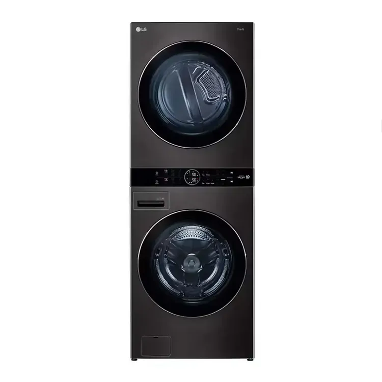 Torre de Lavado y Secado LG 25/22 Kg WK25BS6 con AI Negra img #1