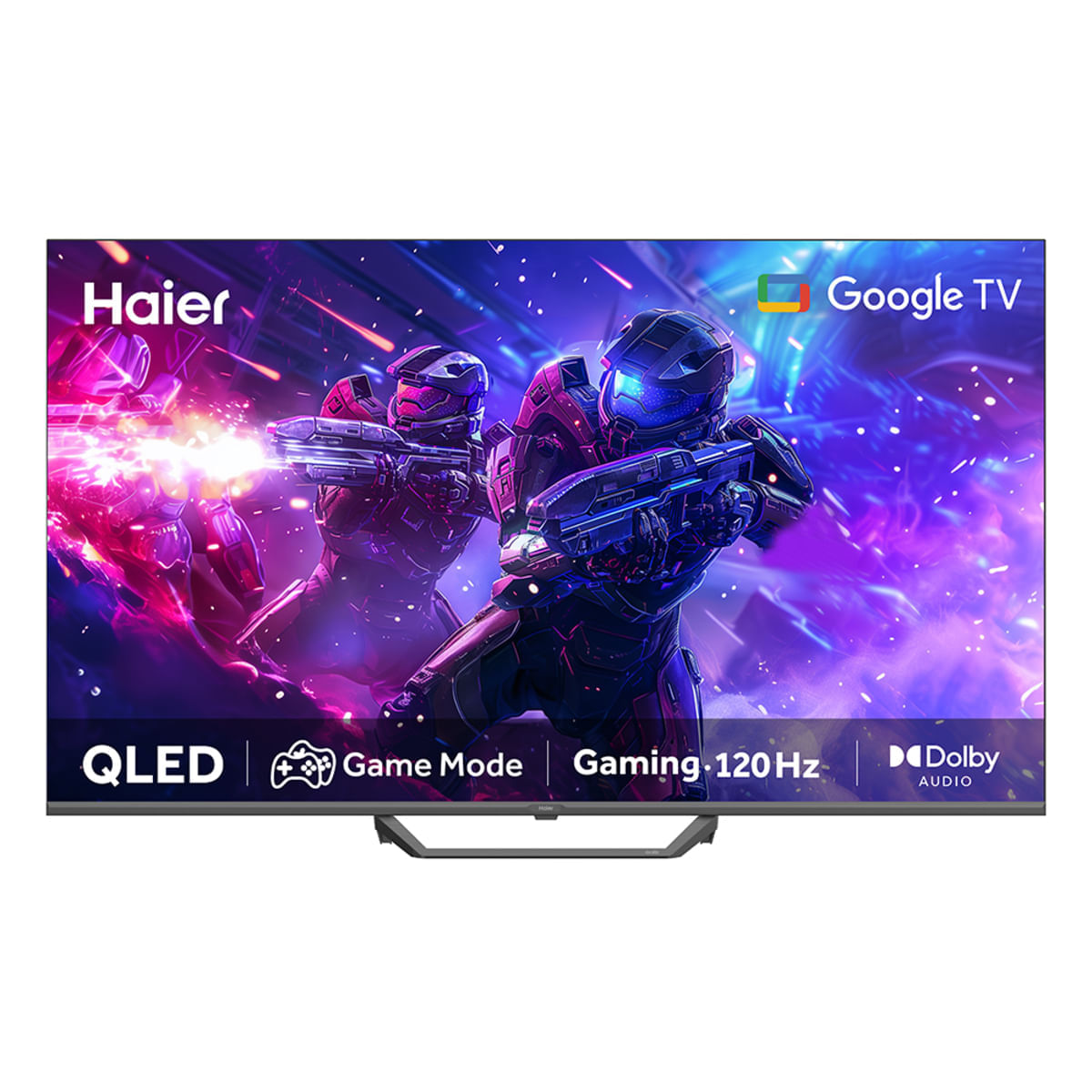 Televisor Haier 65" Pulgadas H65S80FUX QLED Smart TV Google img #1