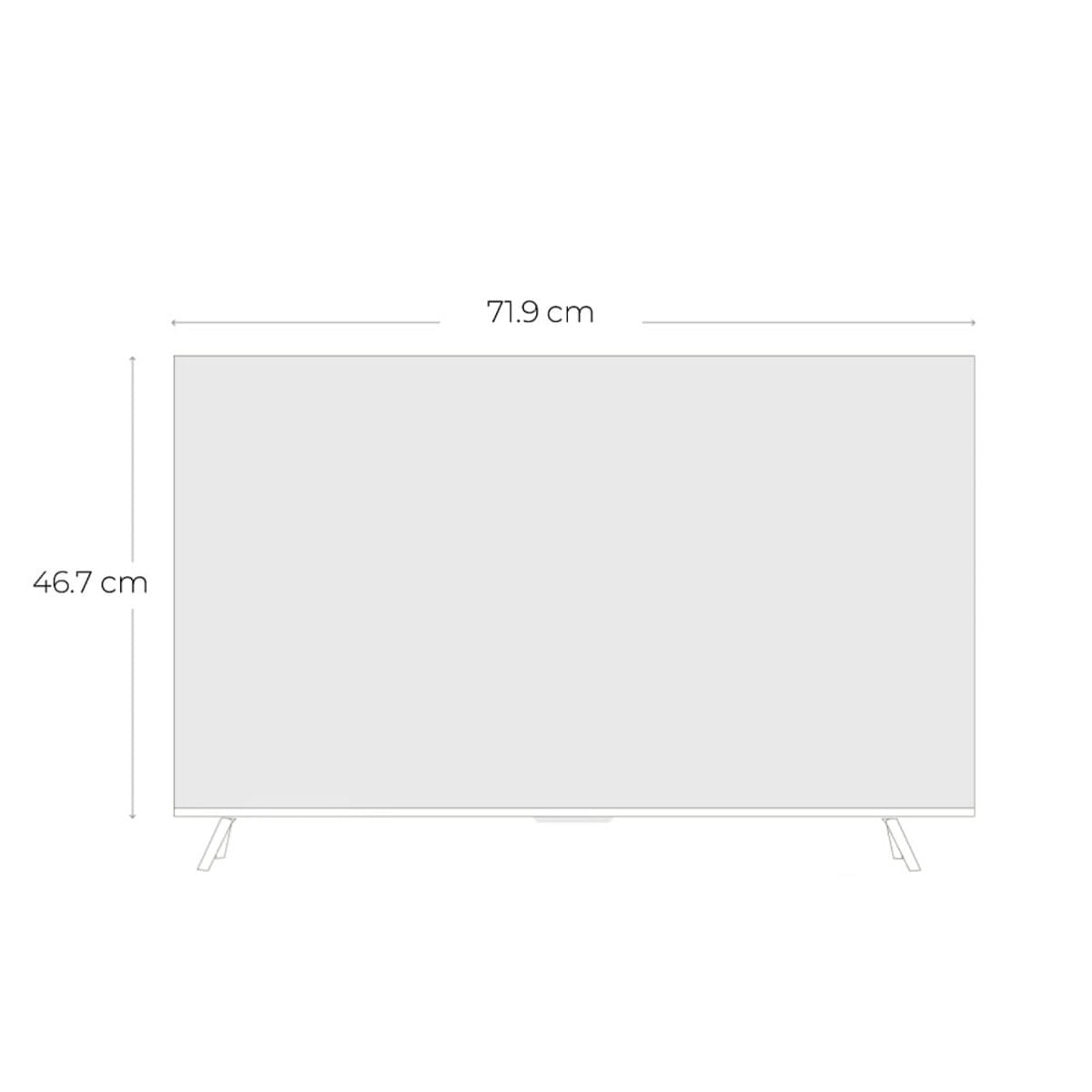 Televisor Haier 32" Pulgadas H32K85FX LED Smart TV Google img #2