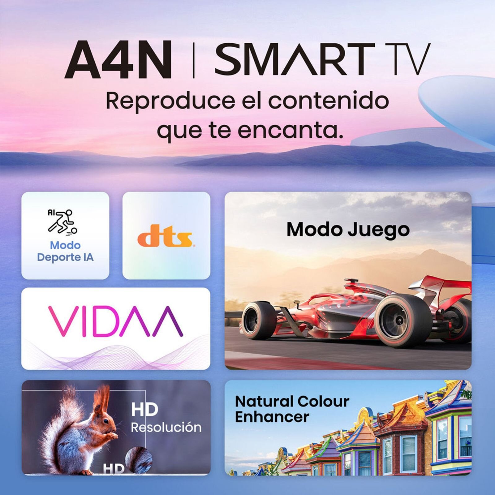 Televisor Hisense 32" Pulgadas 32A4N HD Smart TV img #2