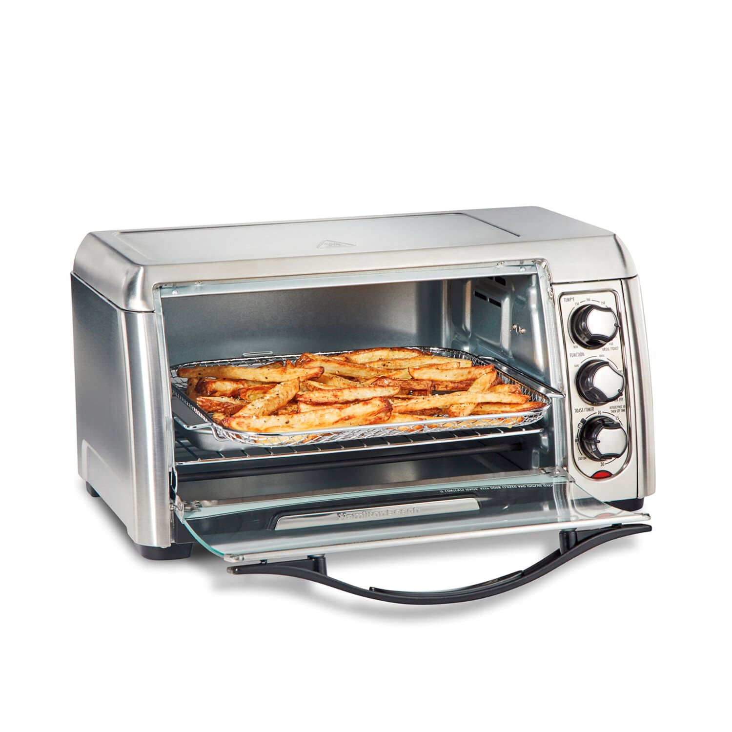 Horno Tostador Hamilton Beach con Freidora de aire 16 litros 31323 Plateado img #3