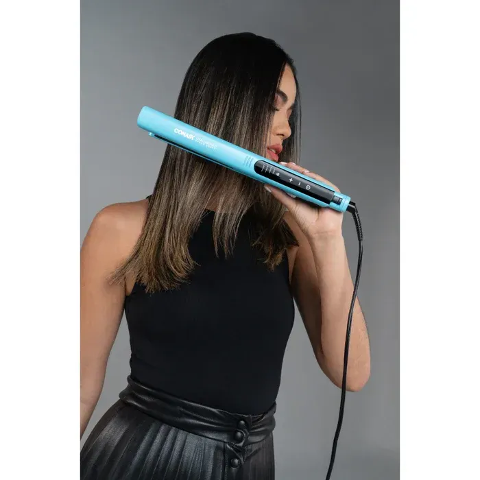 Plancha de Cabello Conair Infusión Hialurónica CS41DAL Azul Turquesa img #5
