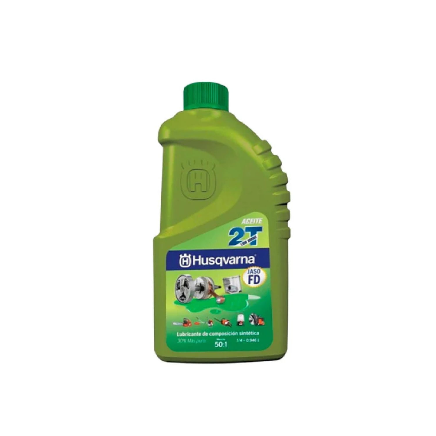 Aceite 2 Tiempos Husqvarna Low Smoke FD 0.473 Litros img #1