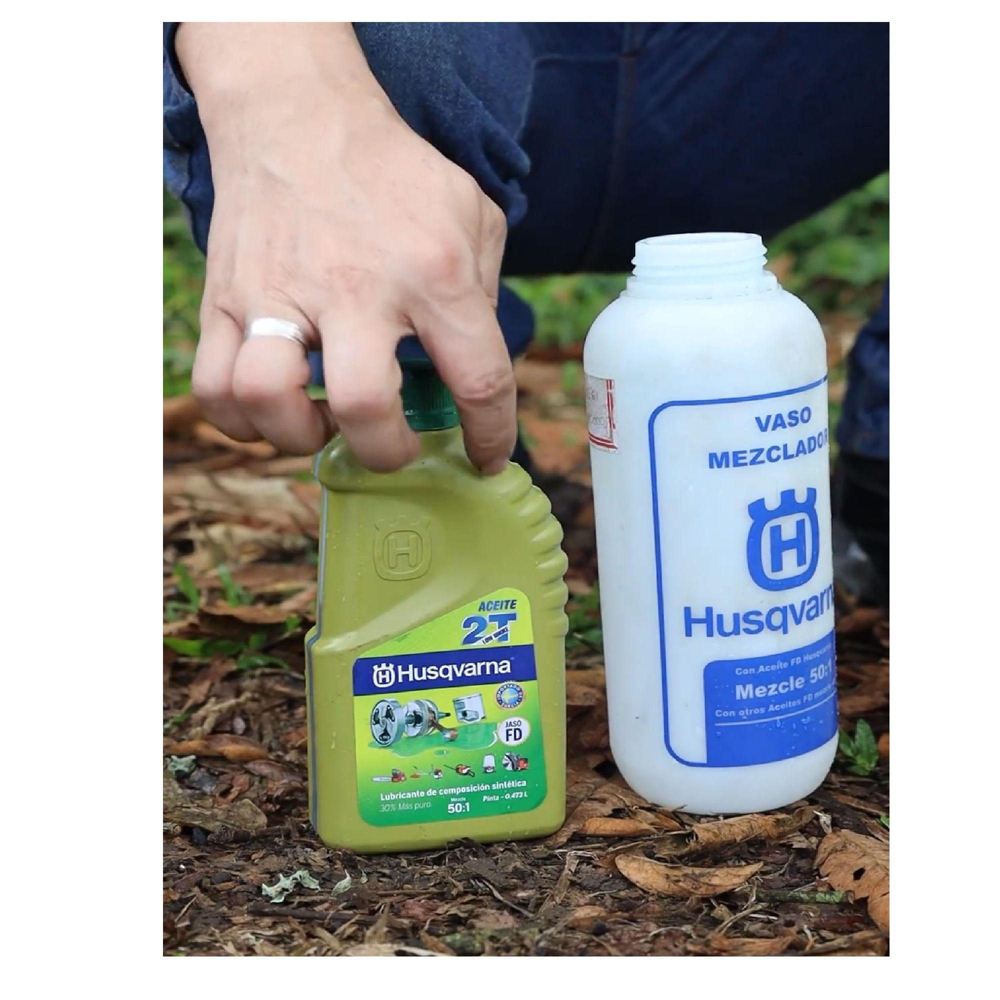 Aceite 2 Tiempos Husqvarna Low Smoke FD 0.473 Litros img #3