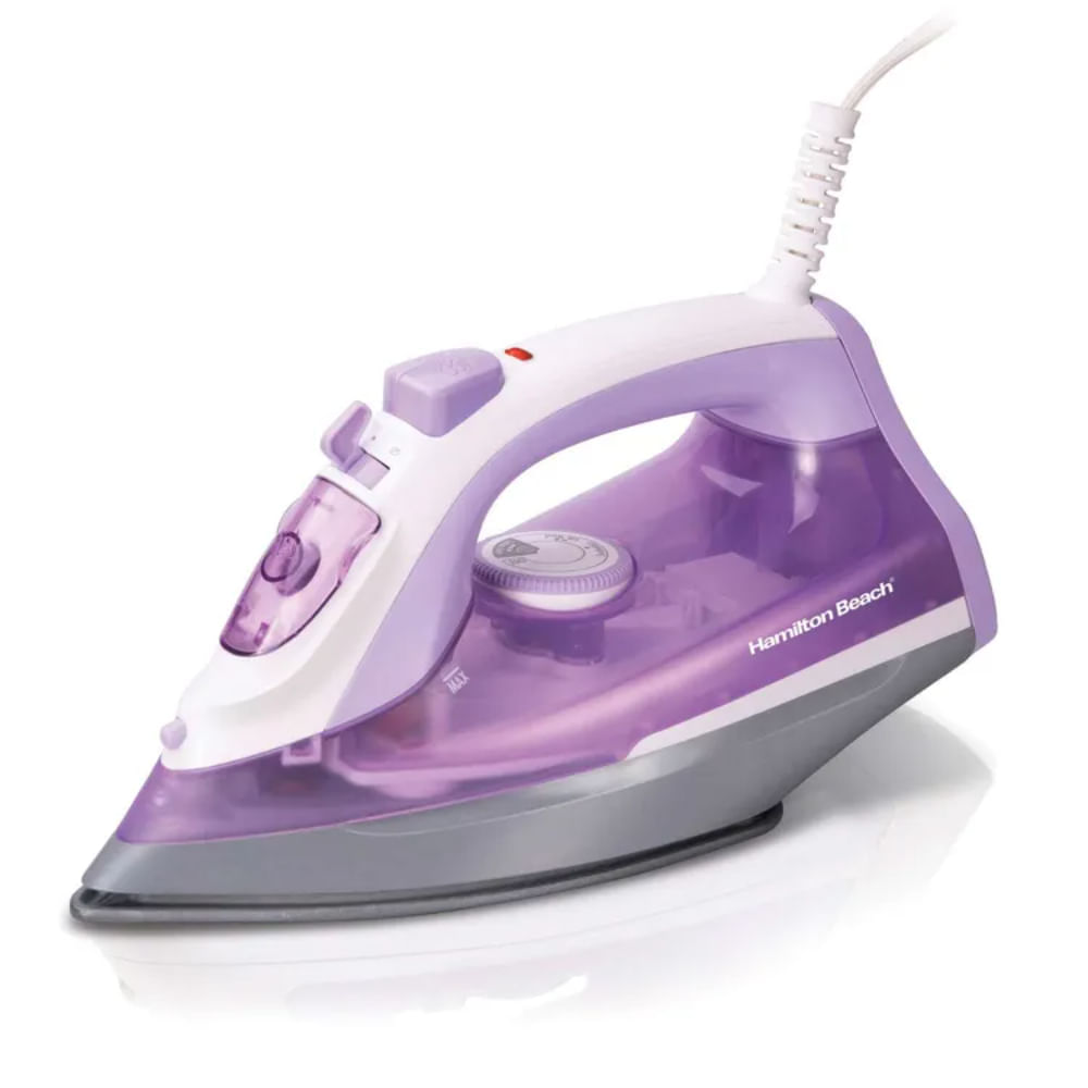 Plancha de Vapor Hamilton Beach Antiadherente Extra-Glide 14100 Morada img #2