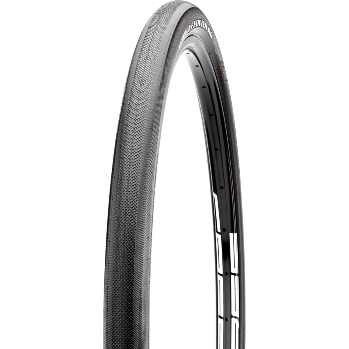 Llanta Maxxis Velocita 700 Tubeless AR/TR Doble SilkShield img #1