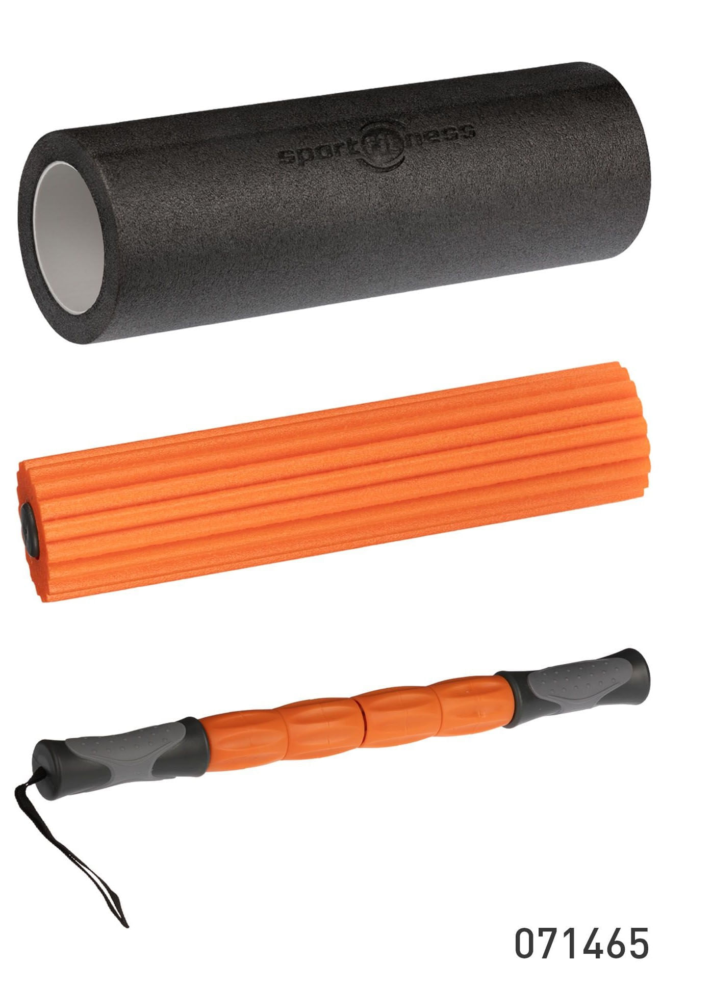 Set De Rodillos Para Masajes 3En1 Fr3-008 Sportfitness Gr/Na img #2