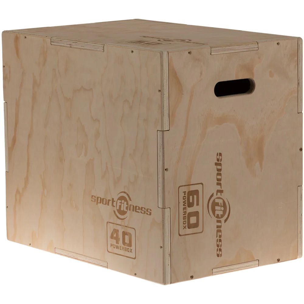 Cajon Pliometrico Pbx-W-003 Sportfitness Beige img #1