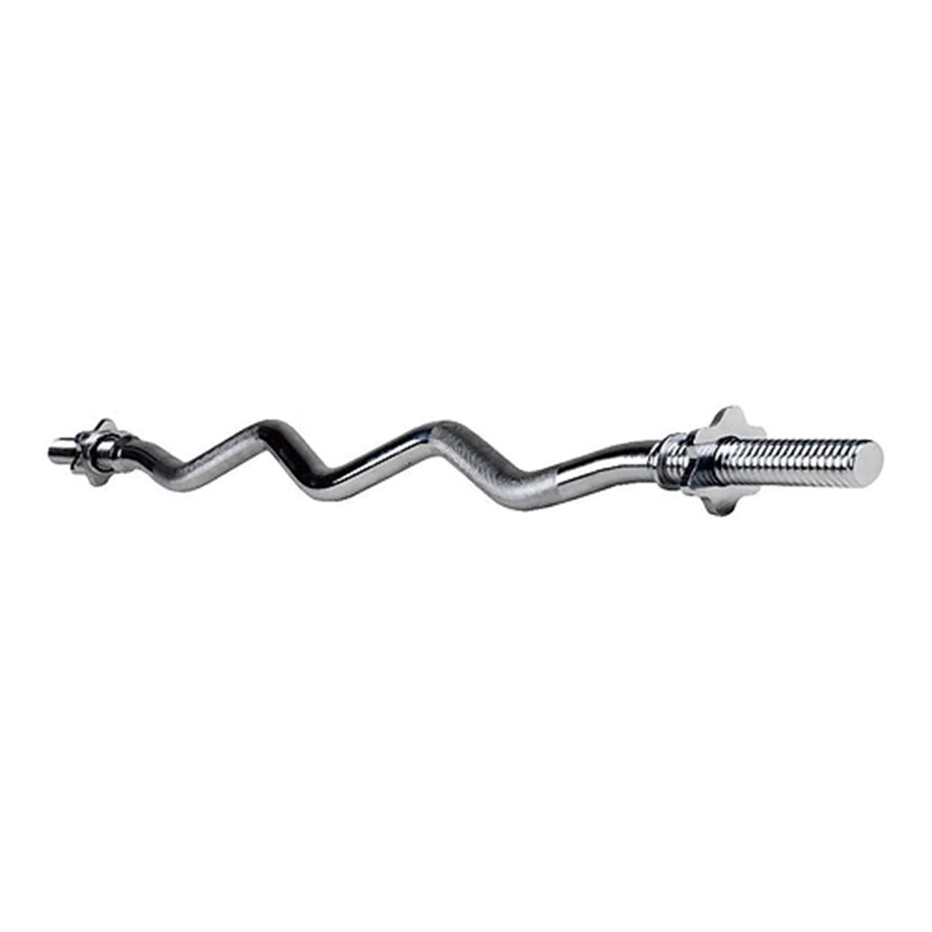 Barra En Z 1Pul (120Cm) Ha-8064 Sportfitness Plateado img #3