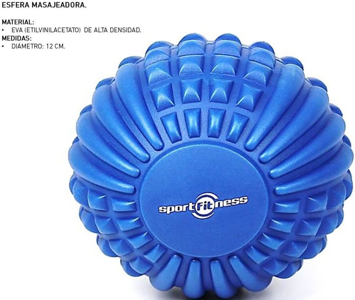 Esfera Para Masajes Mi003 Sportfitness Azul img #2