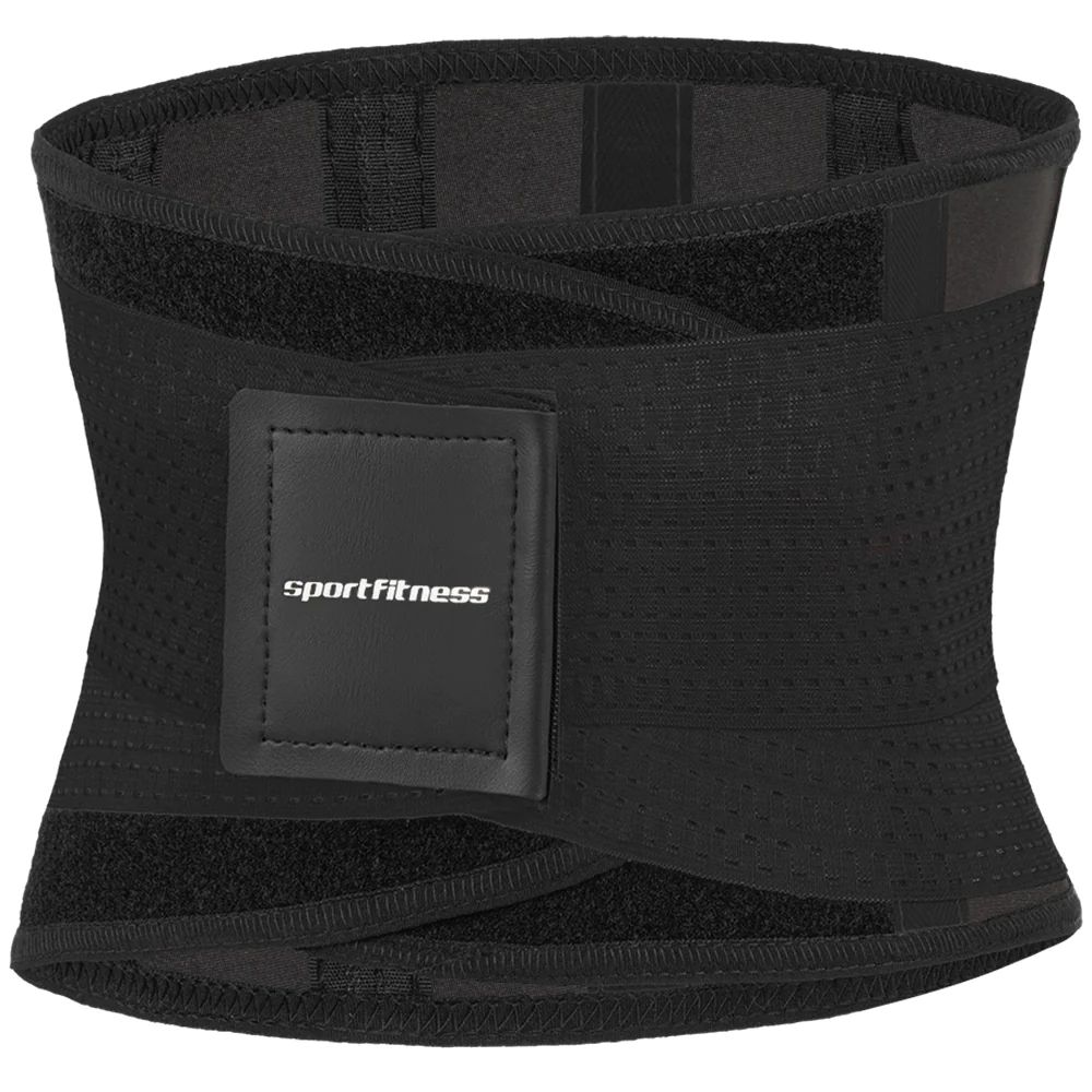 Faja Protectora con Doble Ajuste Sportfitnes Negro img #1