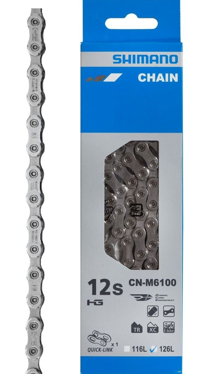 Cadenilla Shimano CN-M6100 Deore 12 Vel 126L img #1