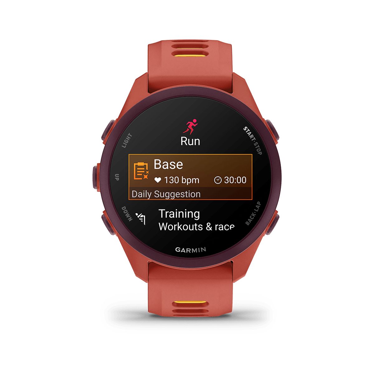 Reloj Garmin Forerunner 170 Music Red Pink/Mango Band img #4