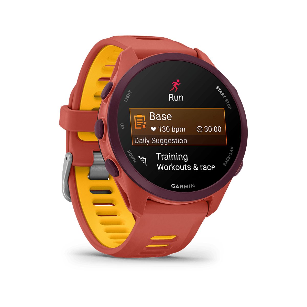 Reloj Garmin Forerunner 170 Music Red Pink/Mango Band img #2