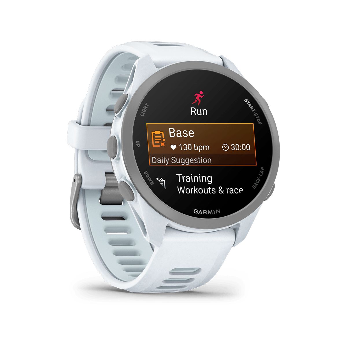 Reloj Garmin Forerunner 170 Music Whitestone/Cloud Blue Band img #2