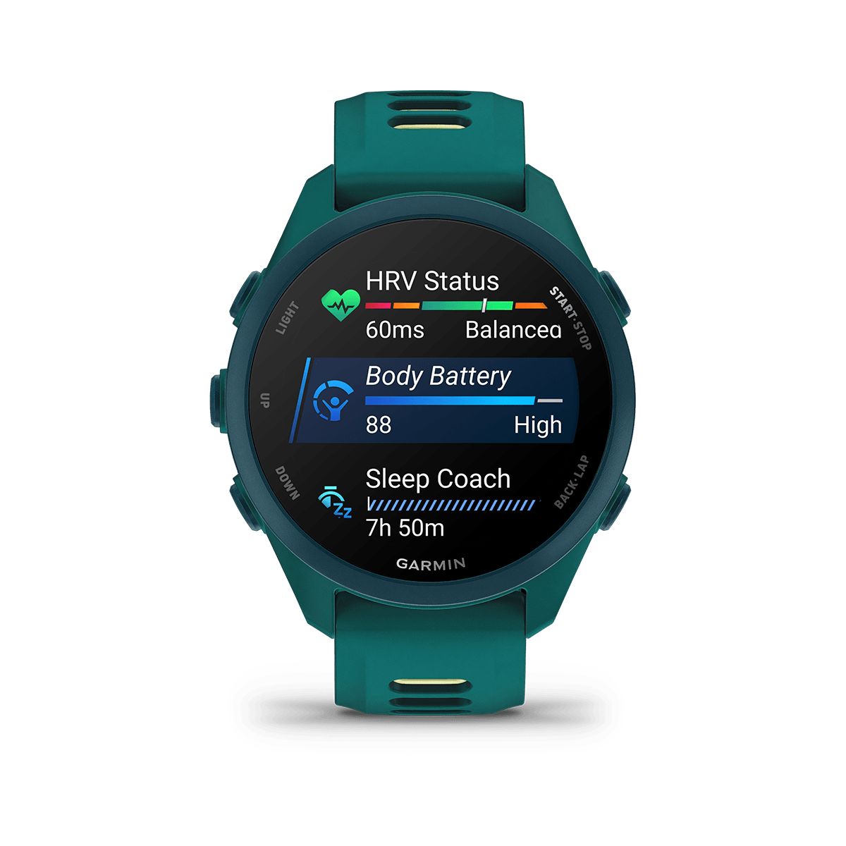 Reloj Garmin Forerunner 170 Music Green/Citron Band img #4