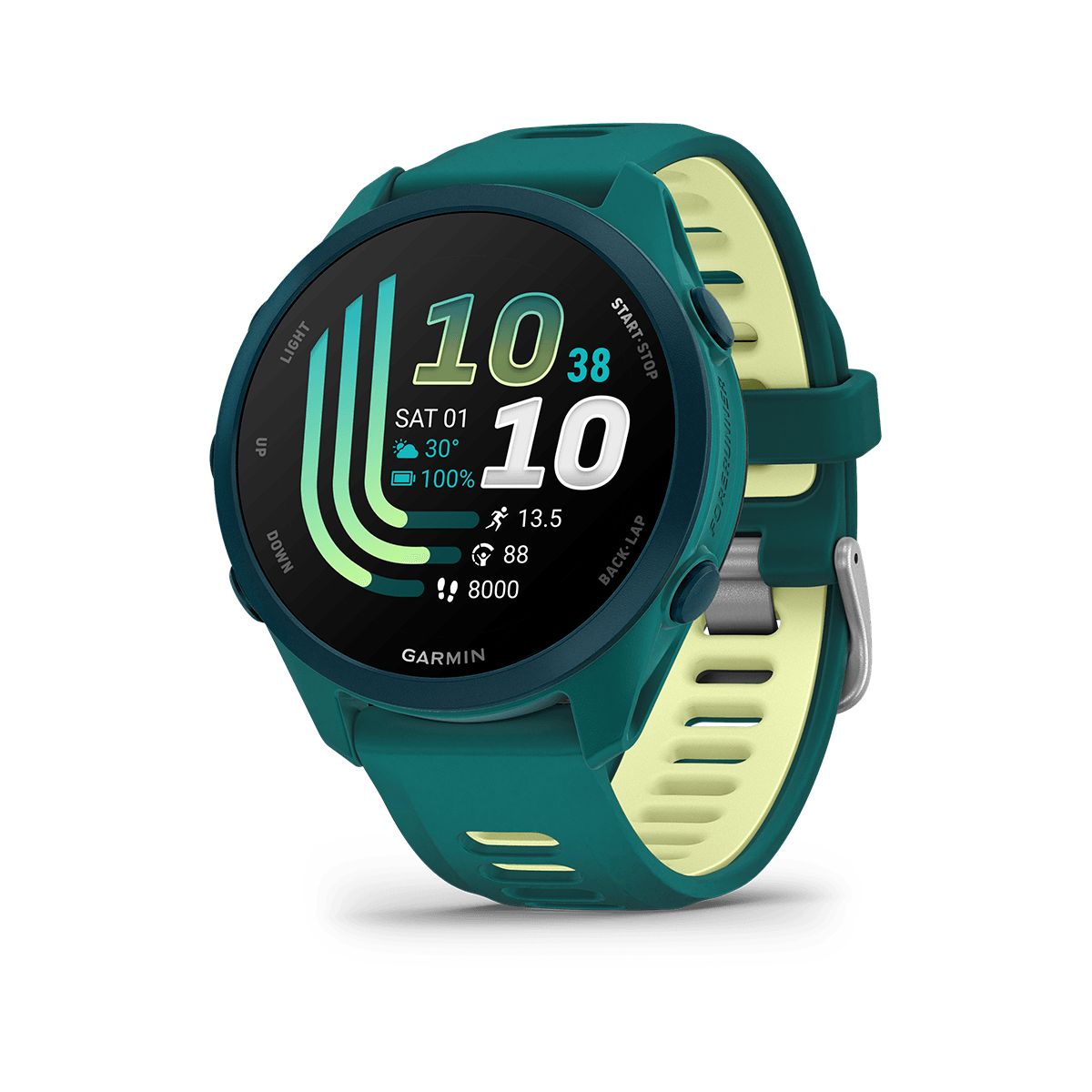 Reloj Garmin Forerunner 170 Music Green/Citron Band img #1