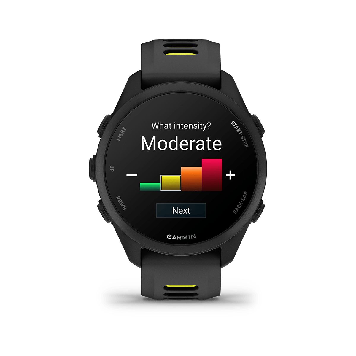 Reloj Garmin Forerunner 170 Music Black/Yellow Band img #4
