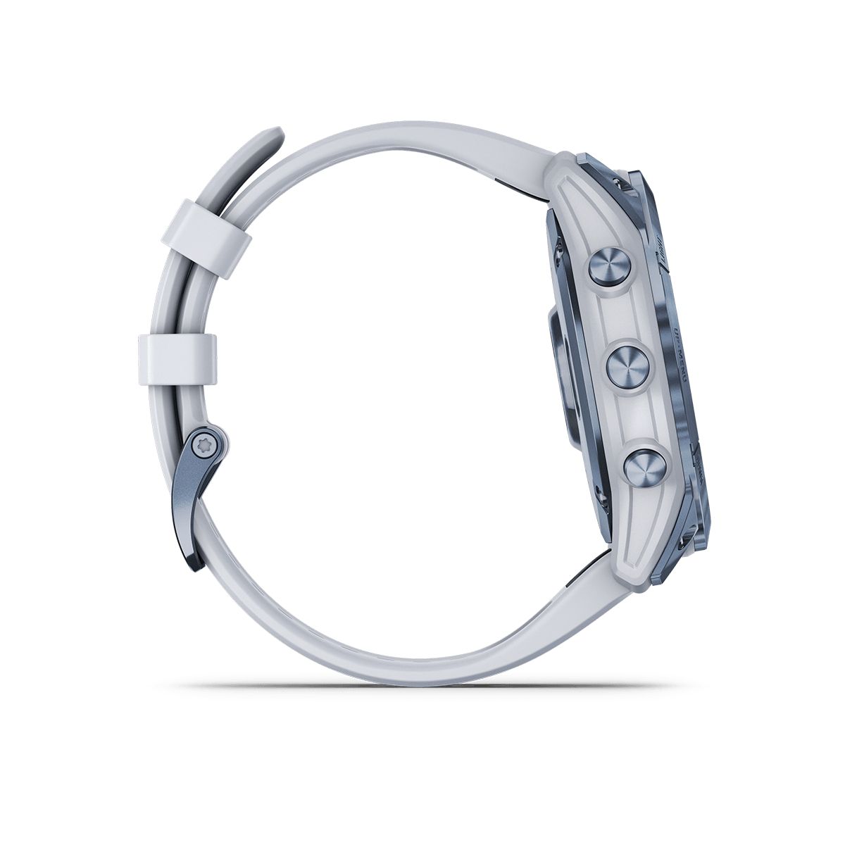 Reloj Fenix 7X Zafiro Solar Azul Mineral con Banda Blanca img #4