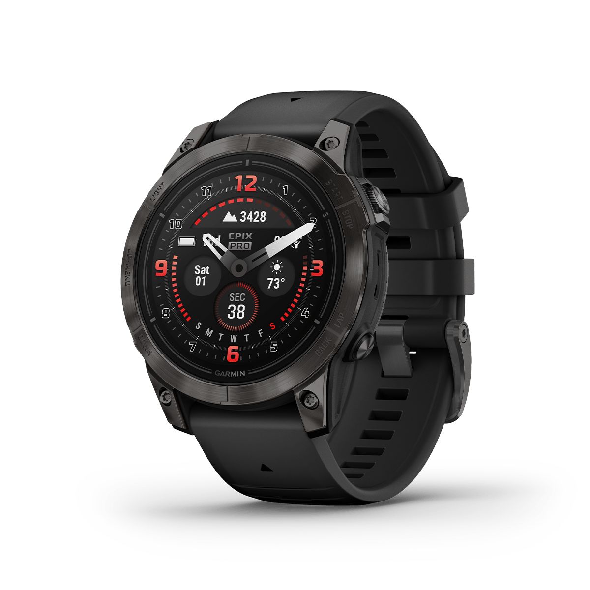 Reloj Epix Pro Gen2 Edición Zafiro 47mm TitanioDLCGrisCarbón img #1