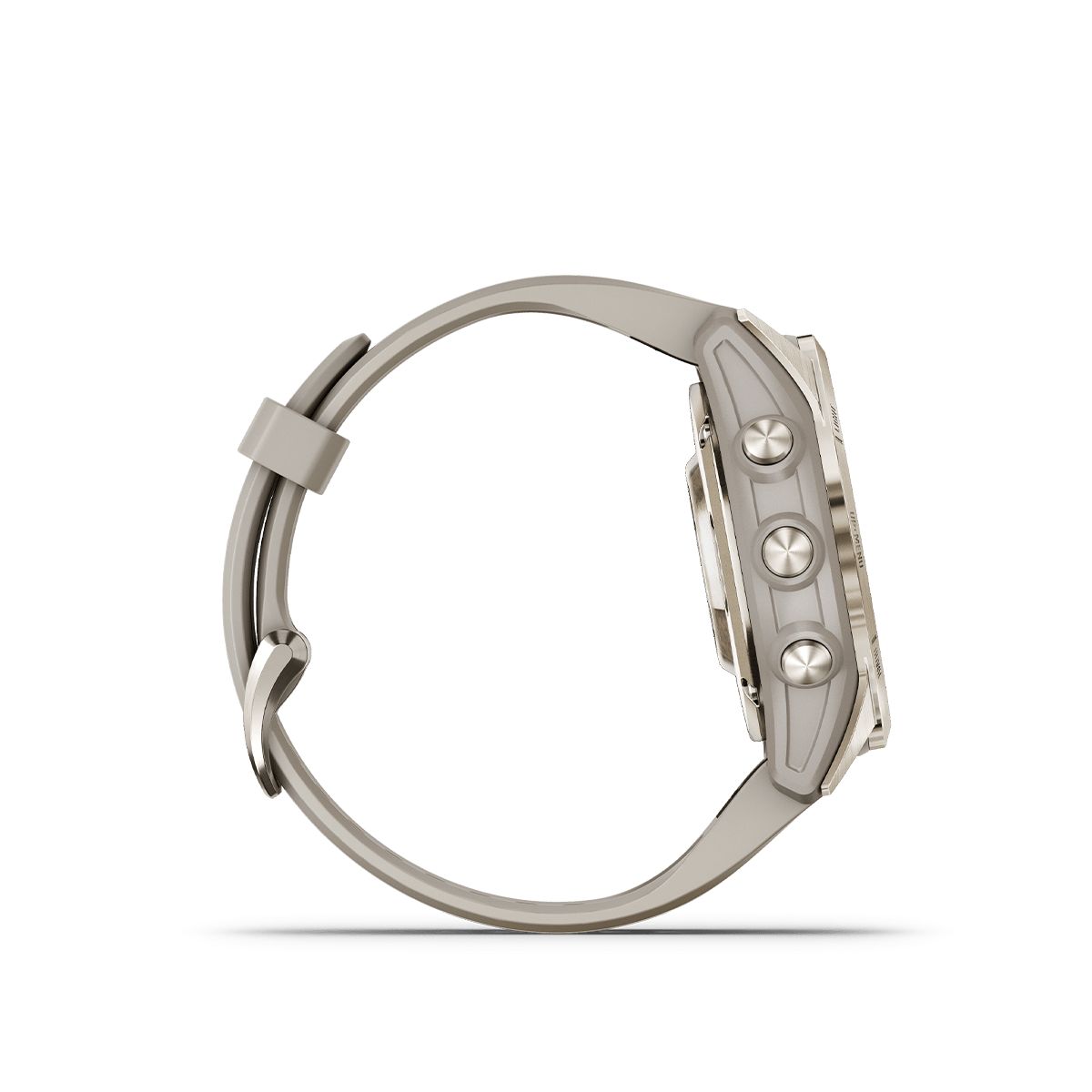 Reloj Epix Pro Gen2 Edición Zafiro 42mm Dorado Correa Beige img #2