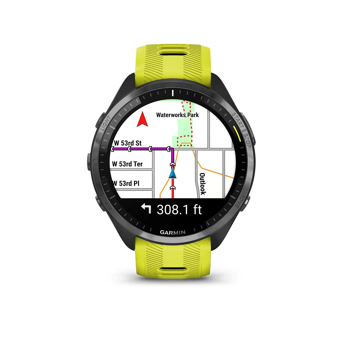 Reloj Garmin Forerunner 965 No Solar Yellow S.A.M img #4