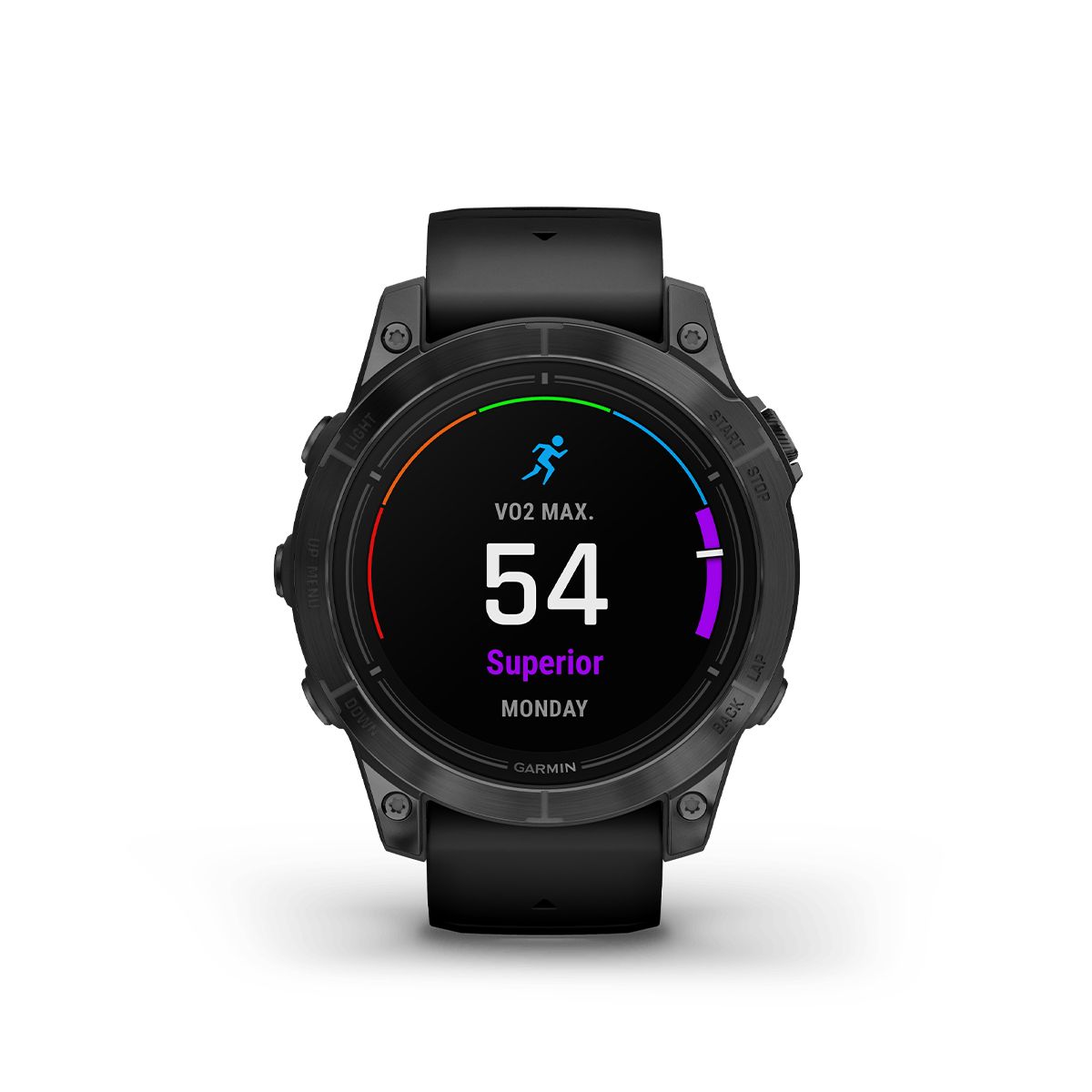 Reloj Epix Pro Gen 2 Edición Estándar 47mm Gris Correa Negra img #2