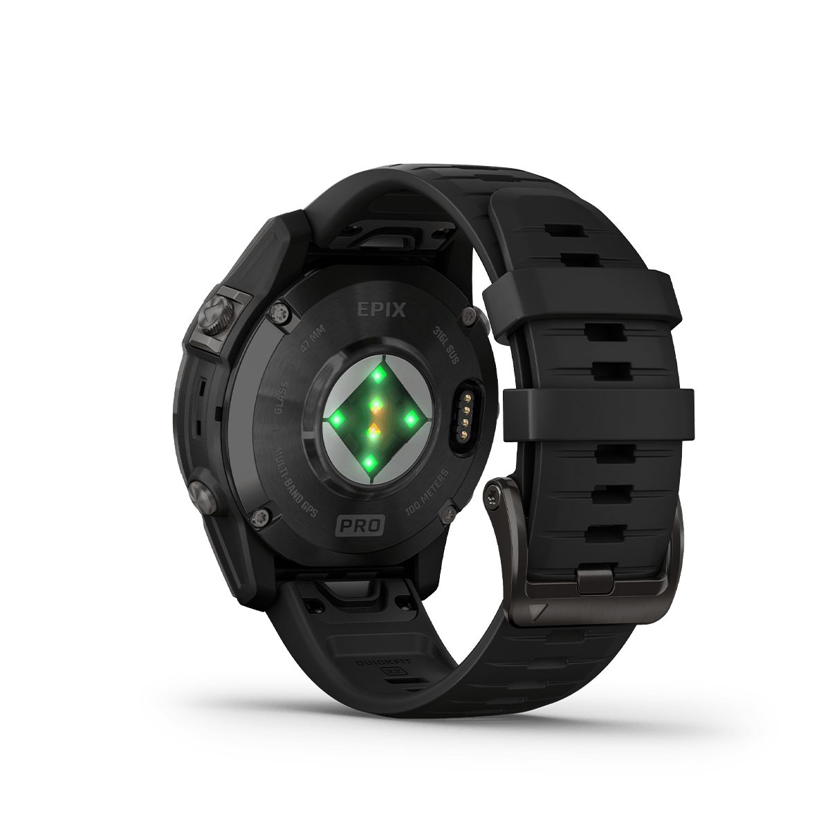 Reloj Epix Pro Gen 2 Edición Estándar 47mm Gris Correa Negra img #4