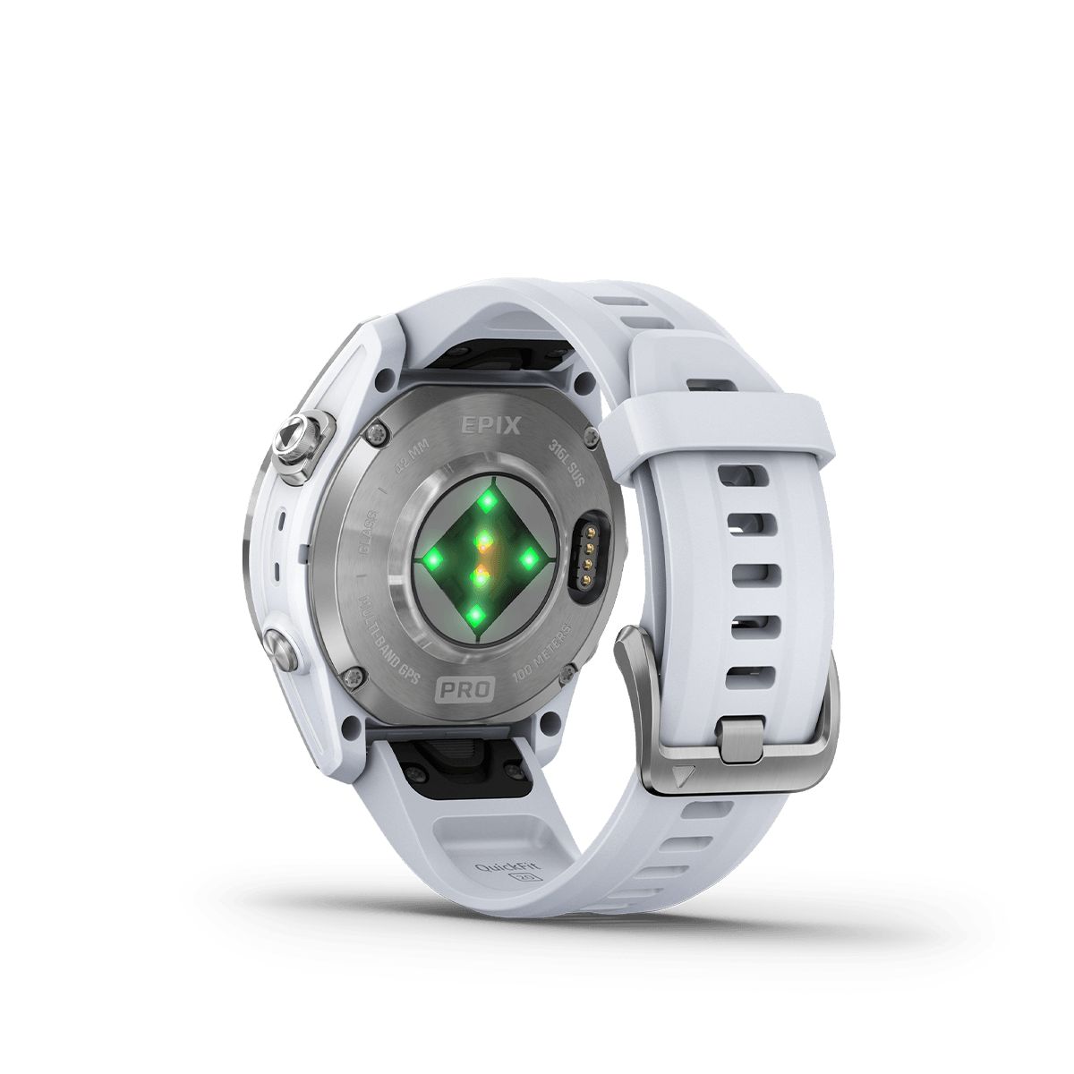 Reloj Epix Pro Gen2 Edición Estándar 42mmPlataBandaWhiteston img #3