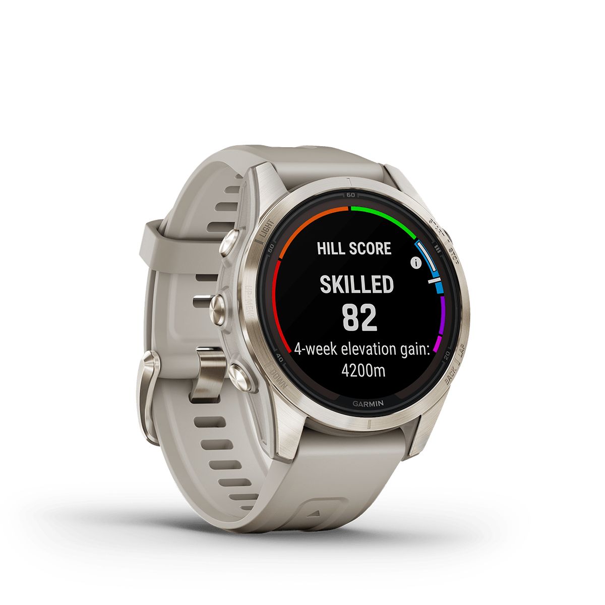 Reloj Fenix 7S Pro Zafiro Solar Oro Suave Arena Clara img #6