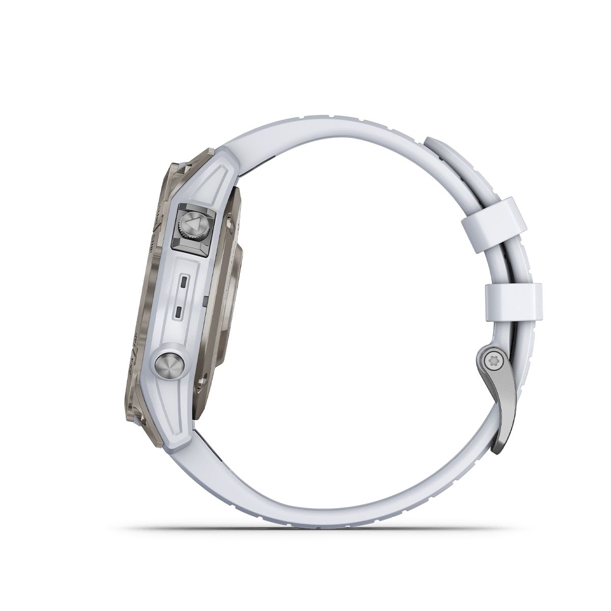 Reloj Epix Pro Gen2 Edición Zafiro 47mm Titanio Correa Blca img #5