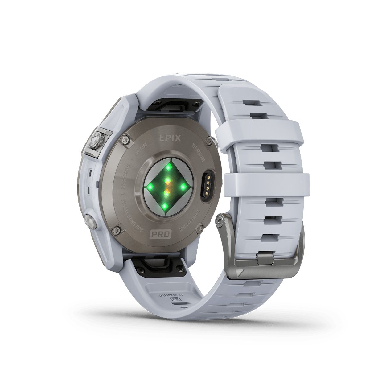 Reloj Epix Pro Gen2 Edición Zafiro 47mm Titanio Correa Blca img #4