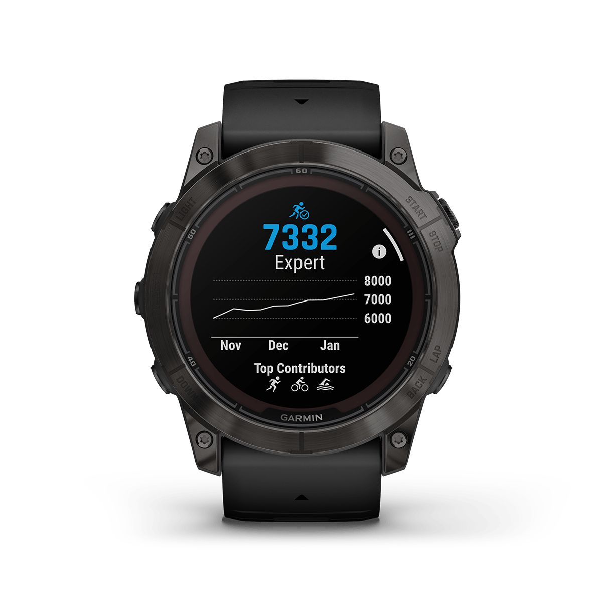 Reloj Fenix 7X Pro Zafiro Solar Carbon Gray S.AM img #5